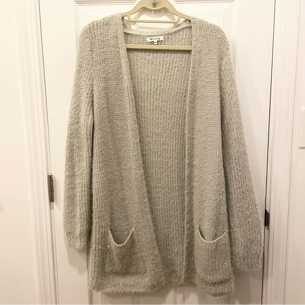Miracle knit cardigan sweater